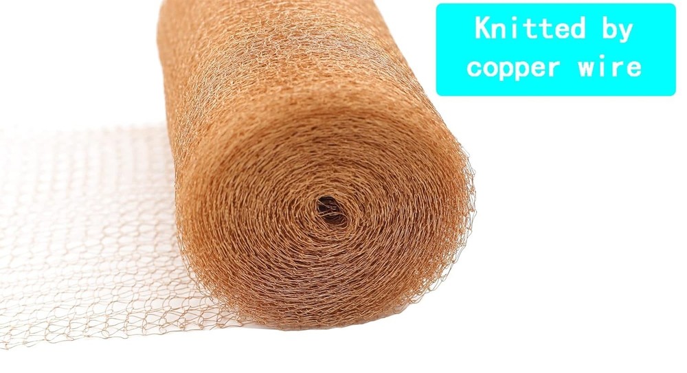 Flexible 100% Copper Mesh - 5 x 30 ft Roll for Distilling & Cleaning Solutions