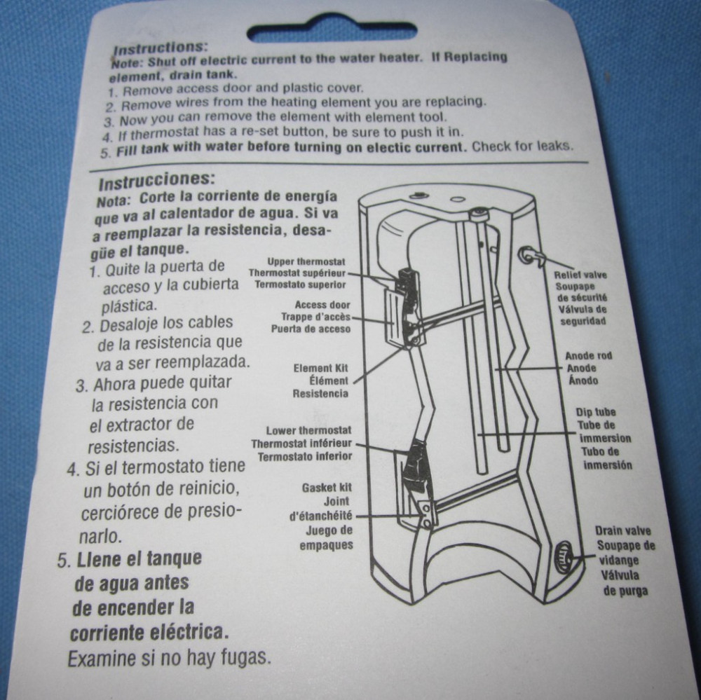 Proselect PSW12330 Water Heater Element Removal Socket Tool