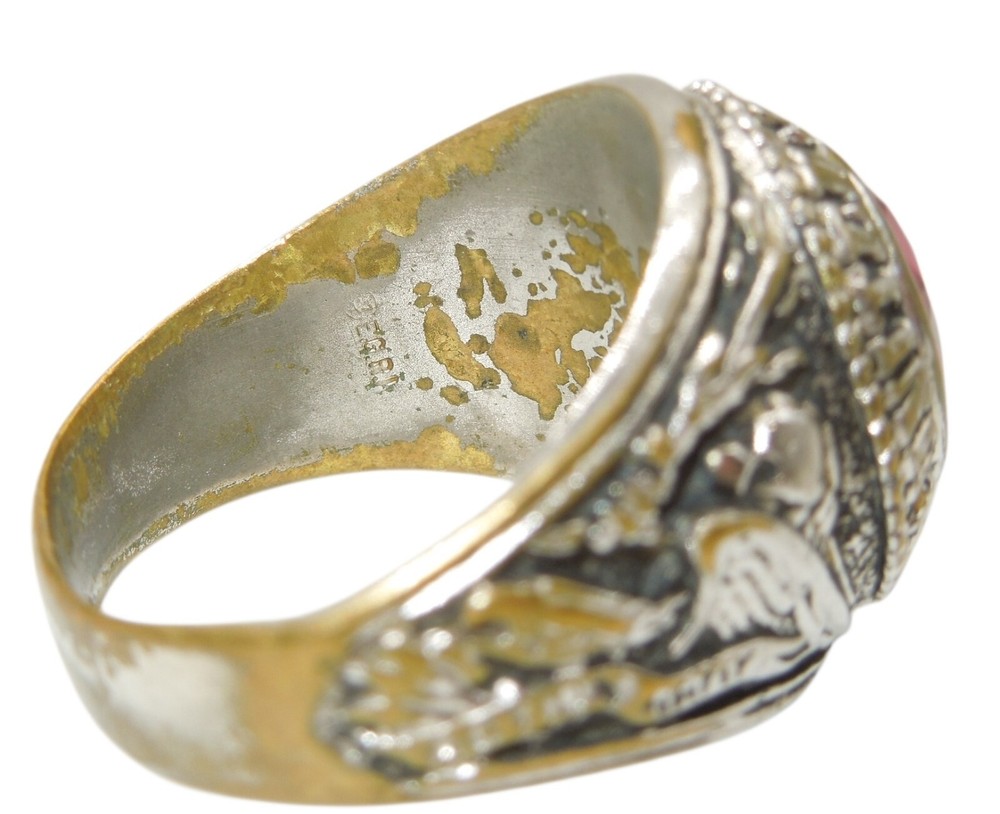 Vietnam War US Army Ring EGRI Marked