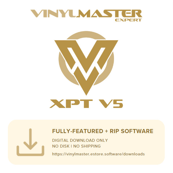 RIP Print Cut Software for Expert Large Format Print/Cutting VinylMaster XPT V5