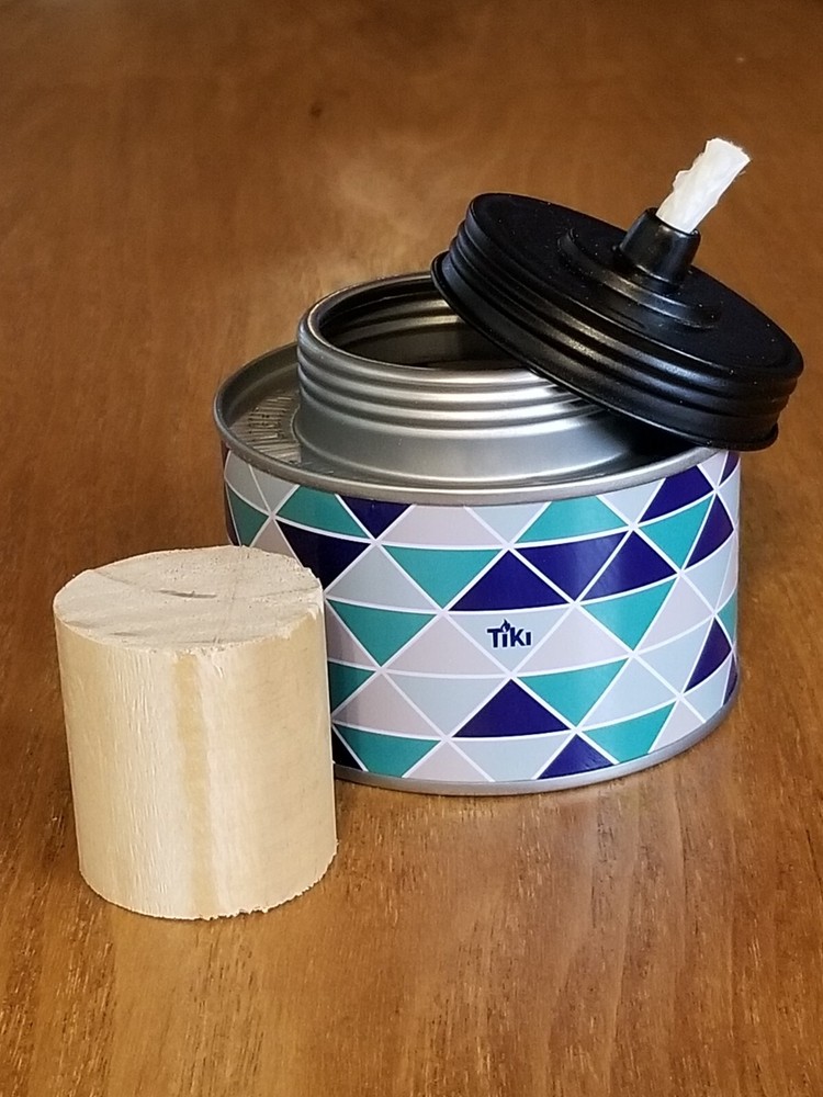 Tiki Tabletop Torch Canister - 2 Pack