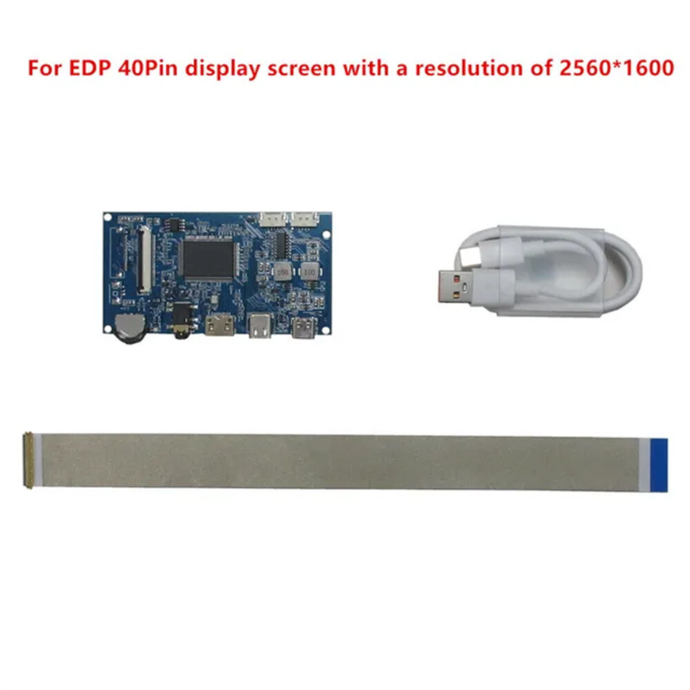 EDP 30Pin/40Pin TN IPS LCD Screen Type-C HDMI-Compatible Driver Control Board