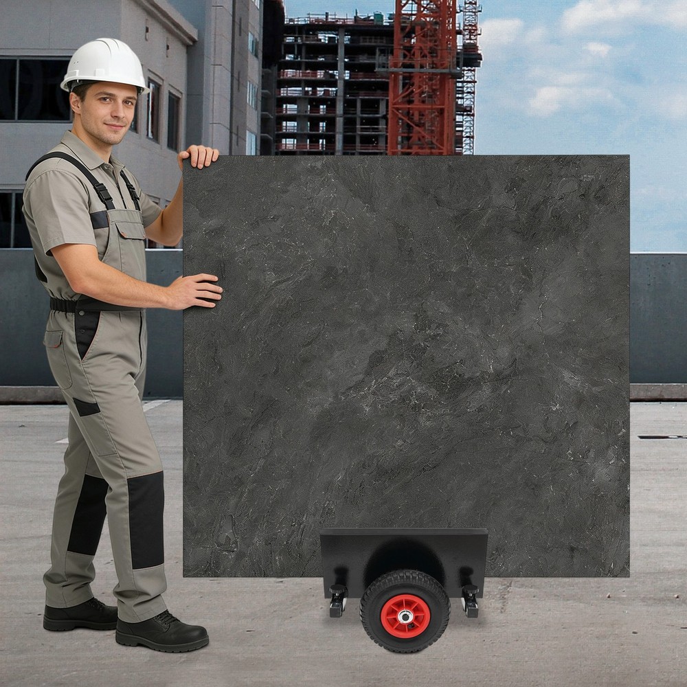 Adjustable Panel Dolly Heavy Duty Panel Dolly with 8inch Pneumatic Wheels