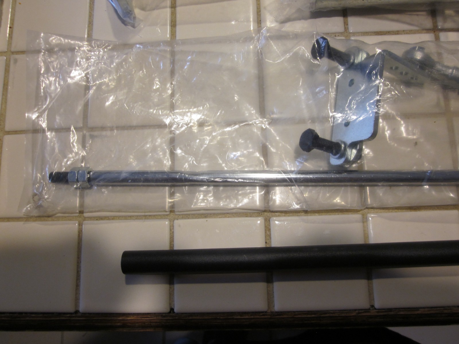 A permanent,safe install car hand control. Disabled/Handicapped New.