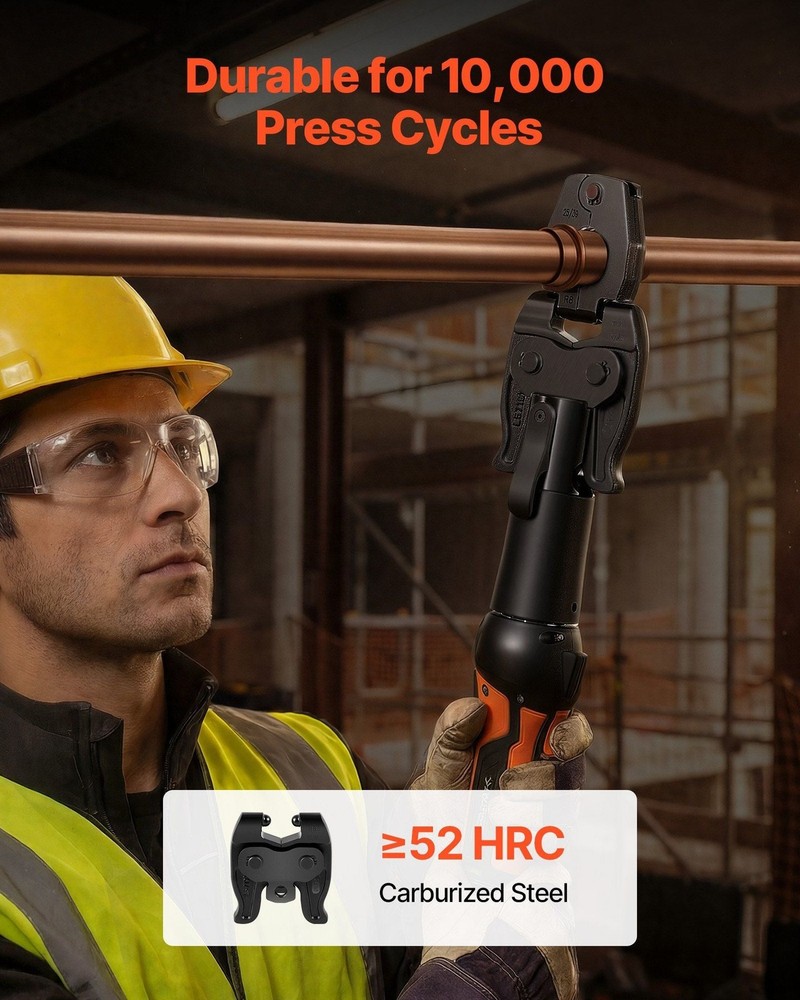 Press Actuator for Compact Series Press Tools, Compatible with 1/2", 3/4", 1" &