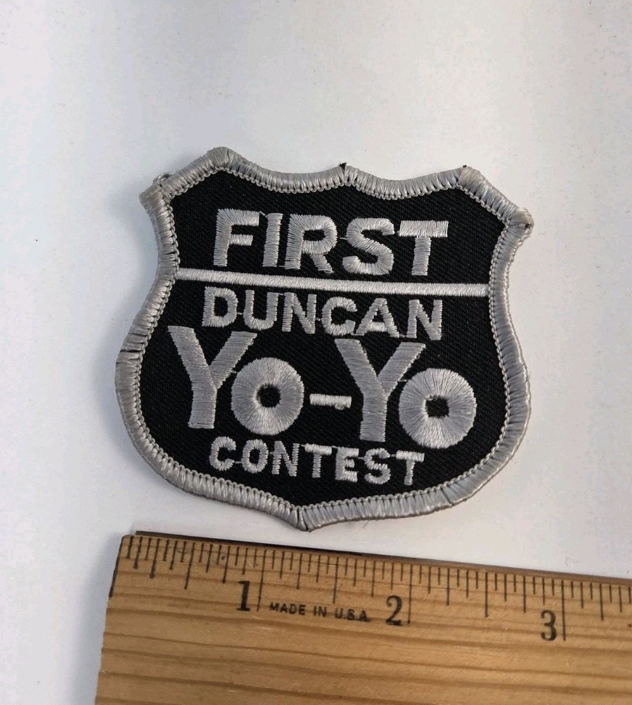Duncan yo-yo contest patches first