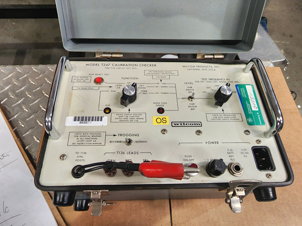 Wiltron T247 Calibration Checker