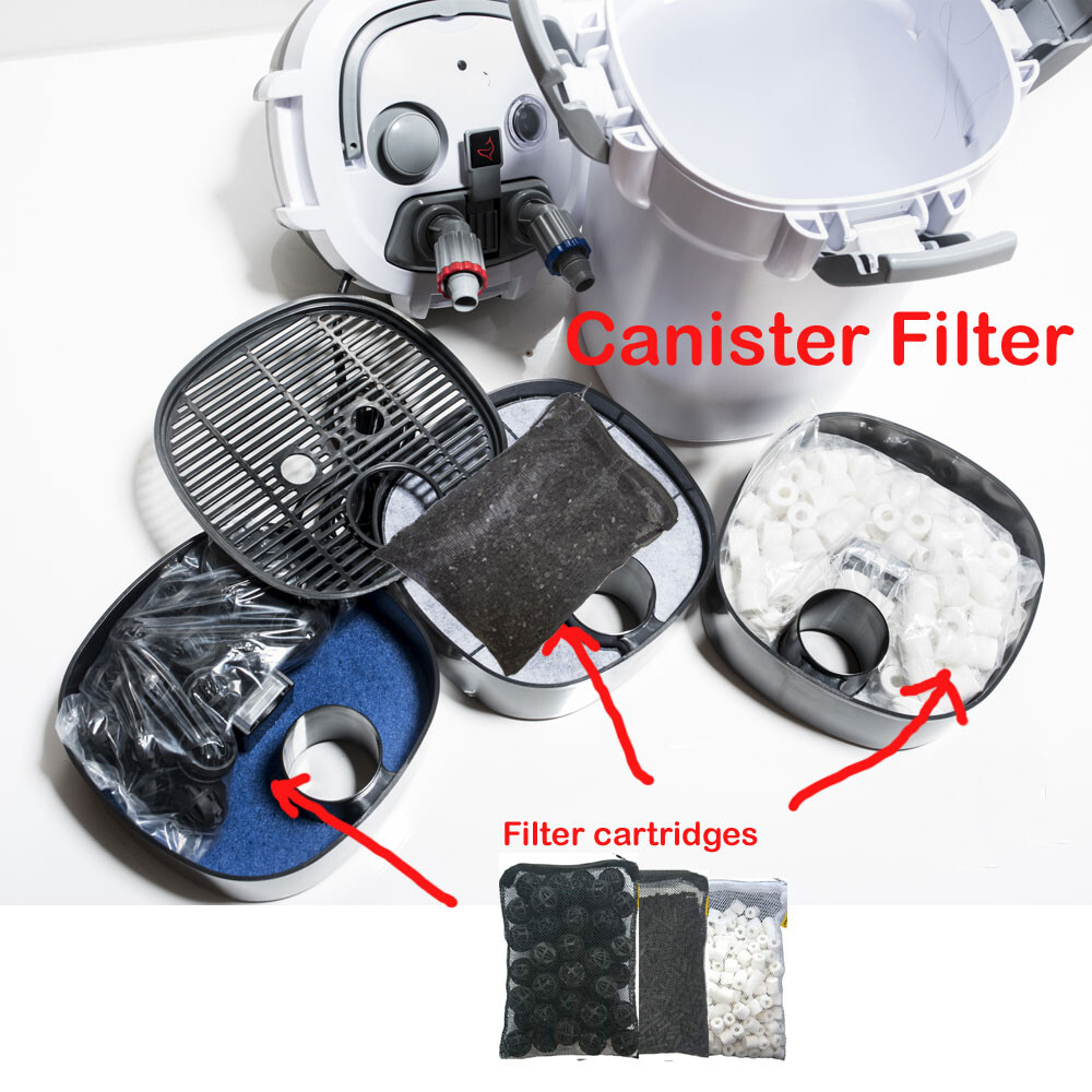 6 LBS Activated Charcoal Carbon in 6 Bags for Aquarium Pond Canister Filter