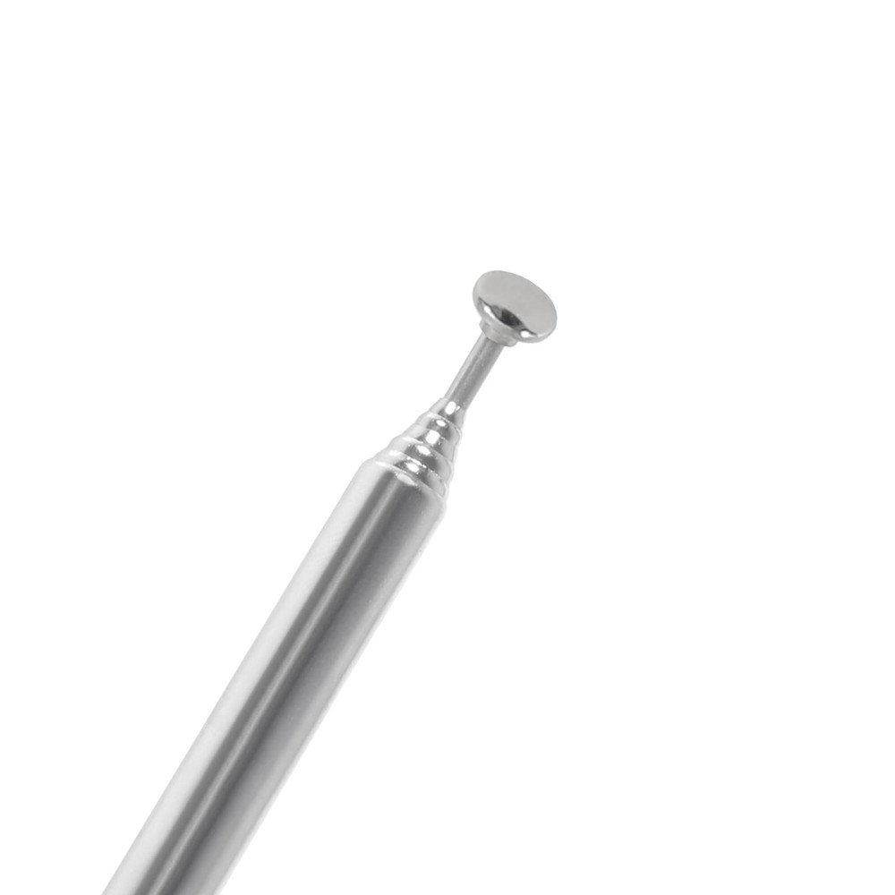 AEDIKO 5pcs M3 Female Antenna Telescopic Thread 7 Sections AM Silver