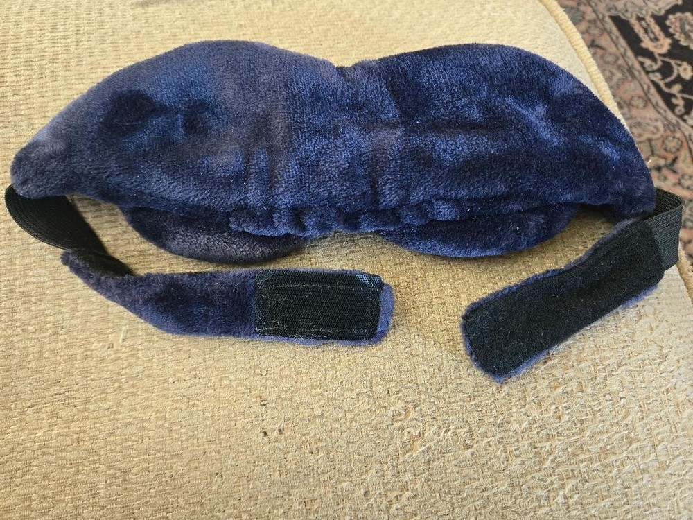 blue side sleep eye mask