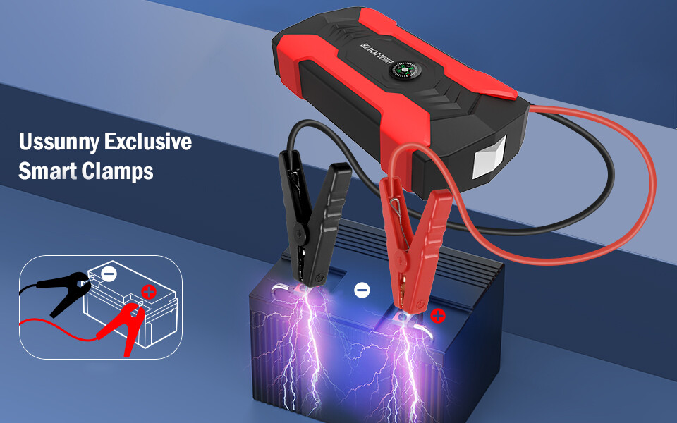 100000mAh Car Jump Starter Booster Jumper Box Power Bank Battery Charger