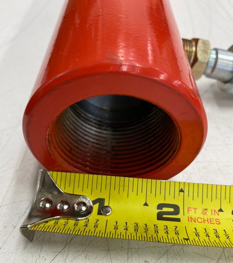 10 TON 6 INCH STROKE HYDRAULIC RAM AUTO BODY FRAME MACHINE & PULLING POSTS