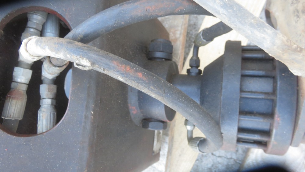 boom grapple, hydraulic w/rotator
