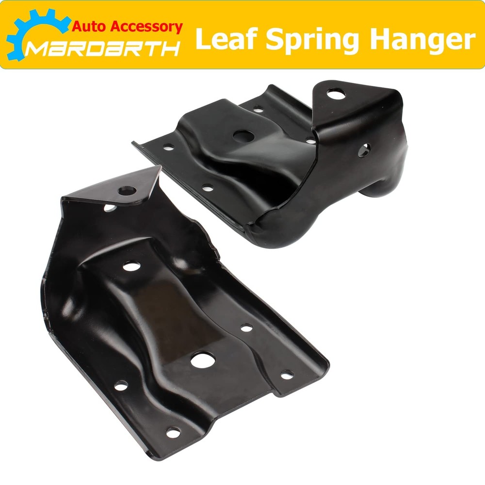 12474021 Rear Leaf Spring Bracket Kit Compatible With 1999-2015 Silverado Sie...