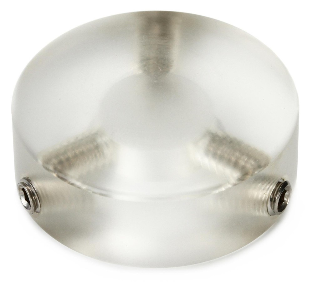 Barefoot Buttons V1 Skirtless Footswitch Cap - Clear (5-pack) Bundle