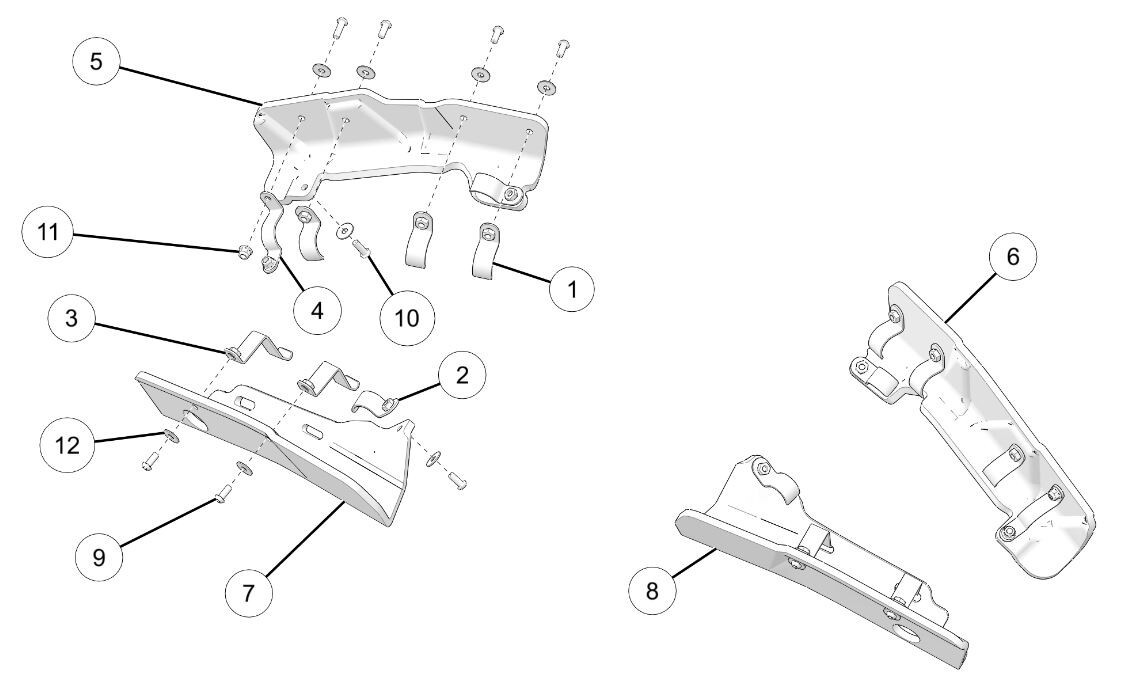2024 Genuine OE Polaris XPEDITION ADV XP Rear A-Arm Guards 2884715