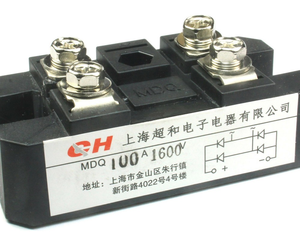 MDQ 100A 1600v Full Wave Bridge Rectifier Diode Module 100 Amp 1600 volt