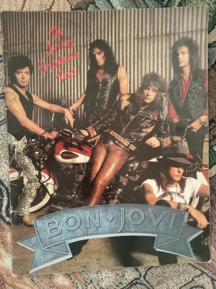 BON JOVI The Jersey Syndicate Tour Programme