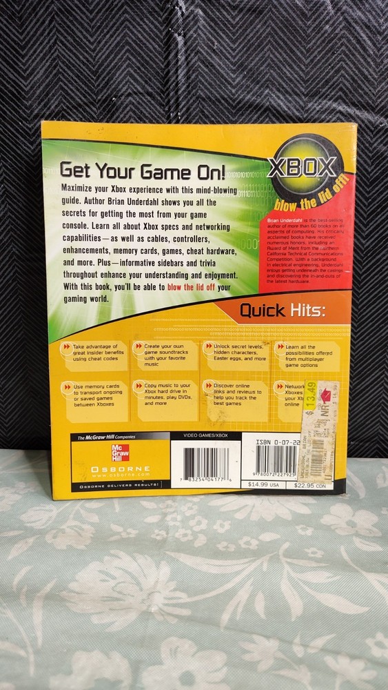 Xbox Blow The Lid Off Strategy Guide Book