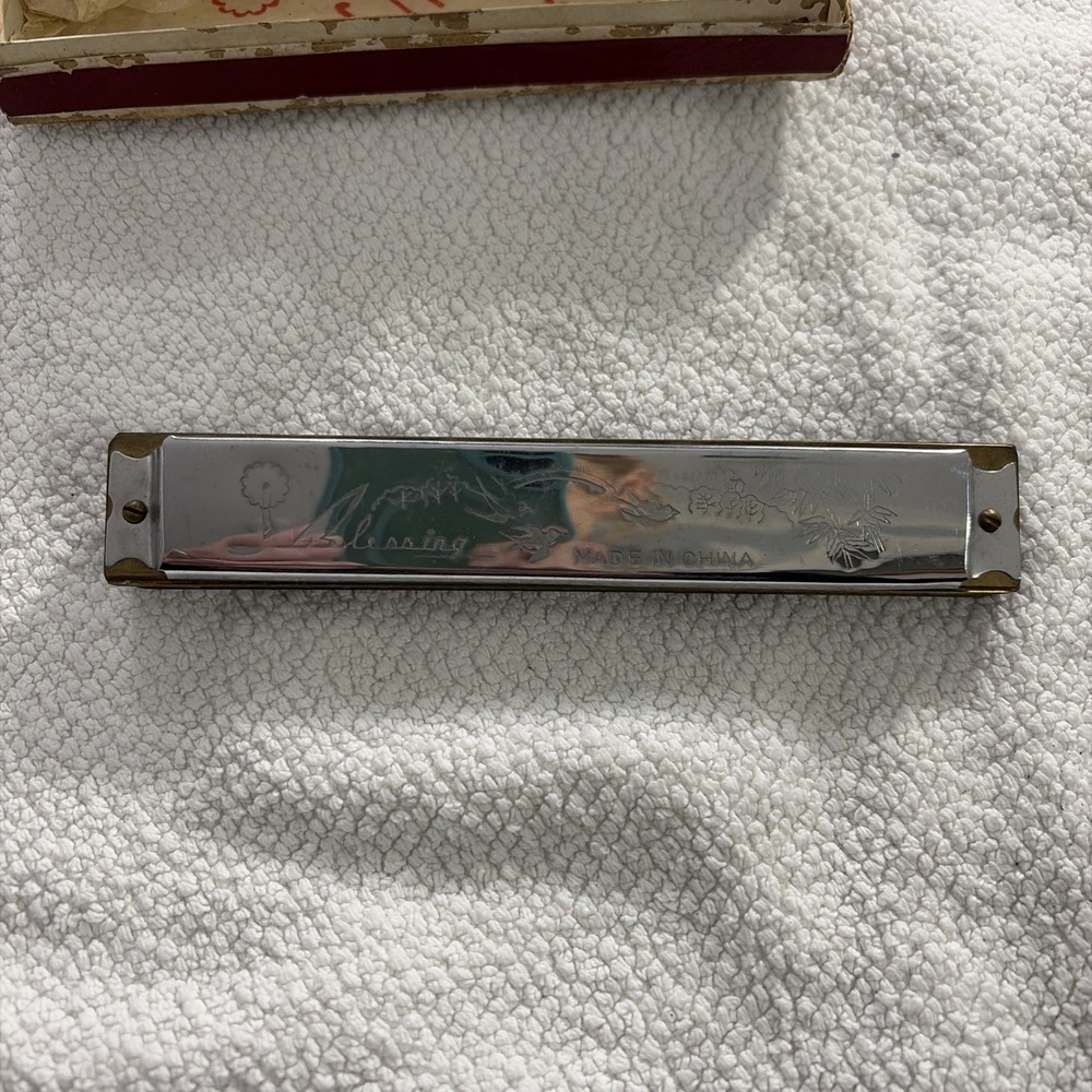 VTG Blessings Harmonica in Original Box