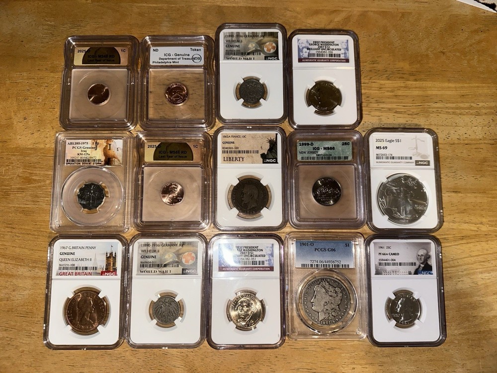 Mystery Coin Slab Pack