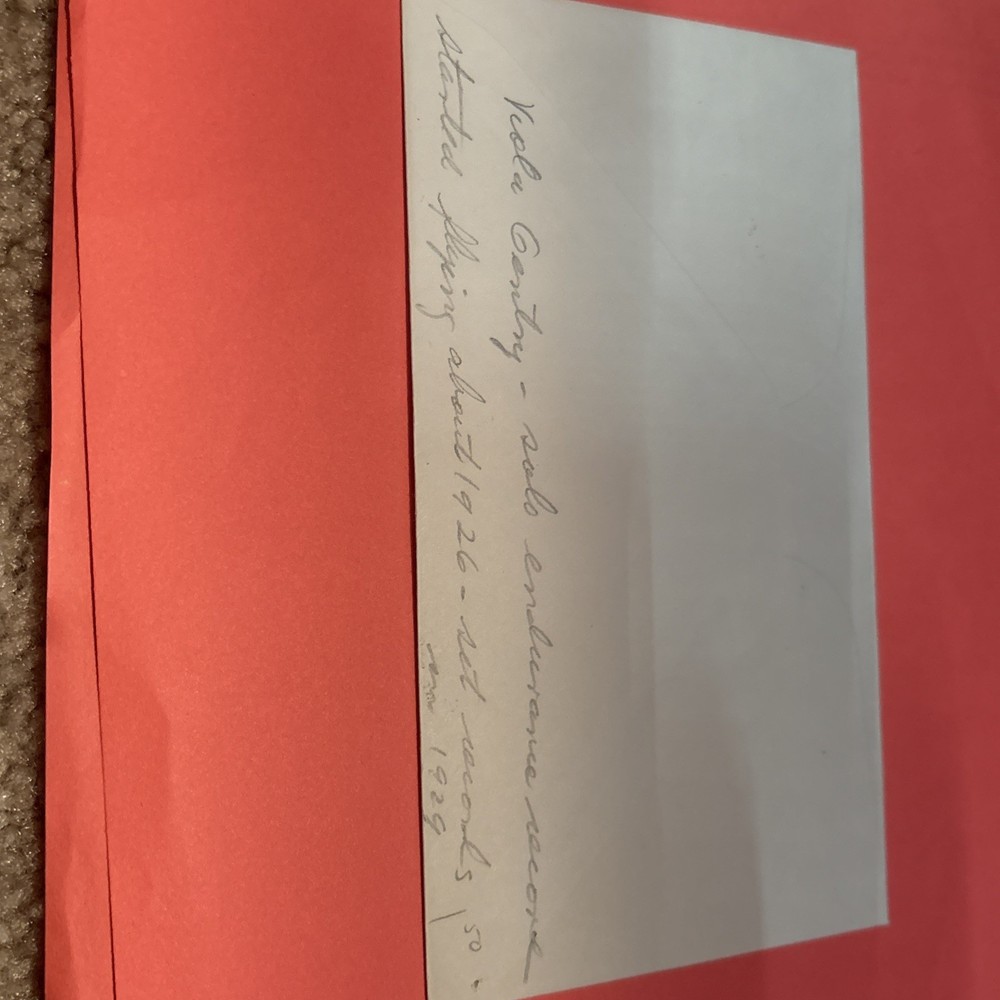 Aviator Viola Gentry Signed Envelope