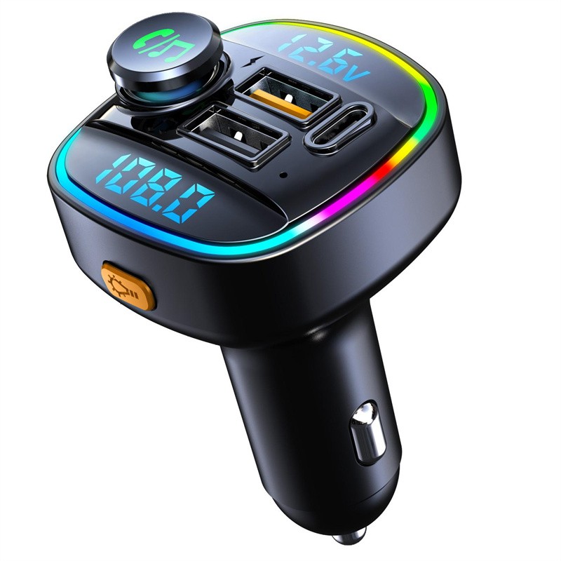 Car Bluetooth FM Transmitter MP3 Player USB Auto Fast Charger Adapter