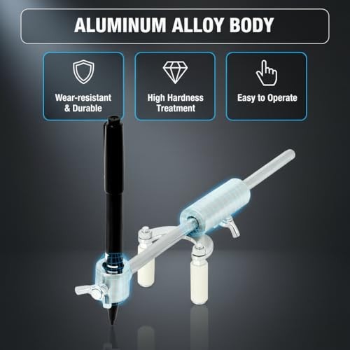 Car Wheel Eyebrow Parallel Scriber, 0-20cm Adjustable Wheel Arch Parallel