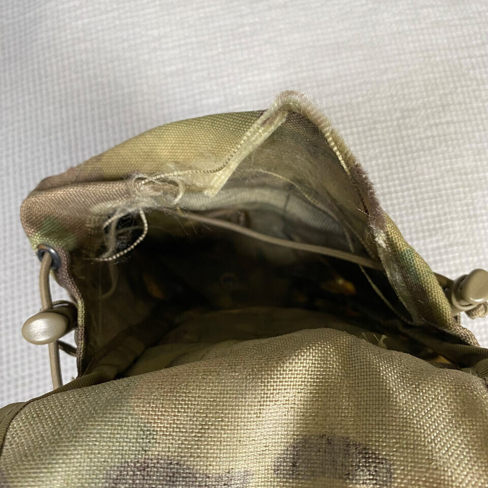 DAMAGED - Army 1 QT General Purpose Canteen Pouch Molle II Multicam OCP Woodland