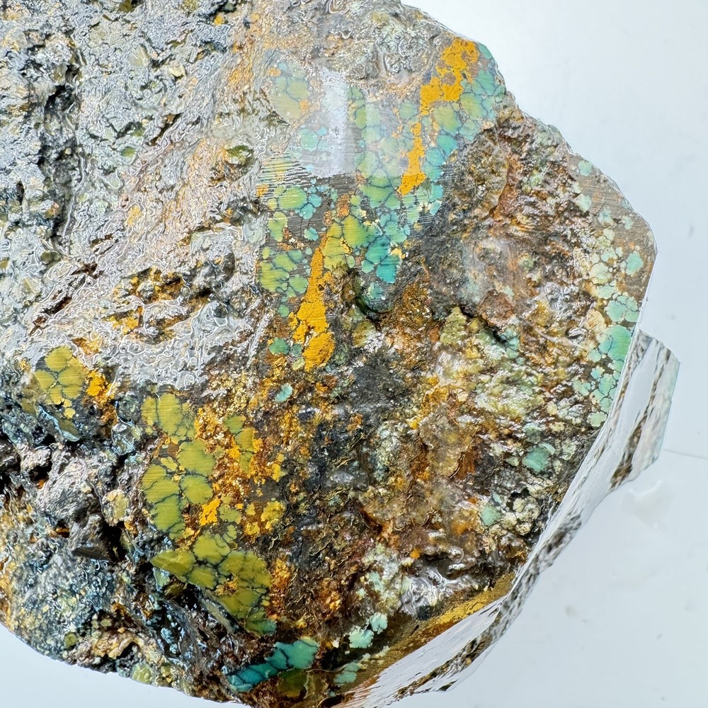 618 Grams Micro Spiderweb Hubei Nugget Stabilized Solid No Host Rock Muti Color