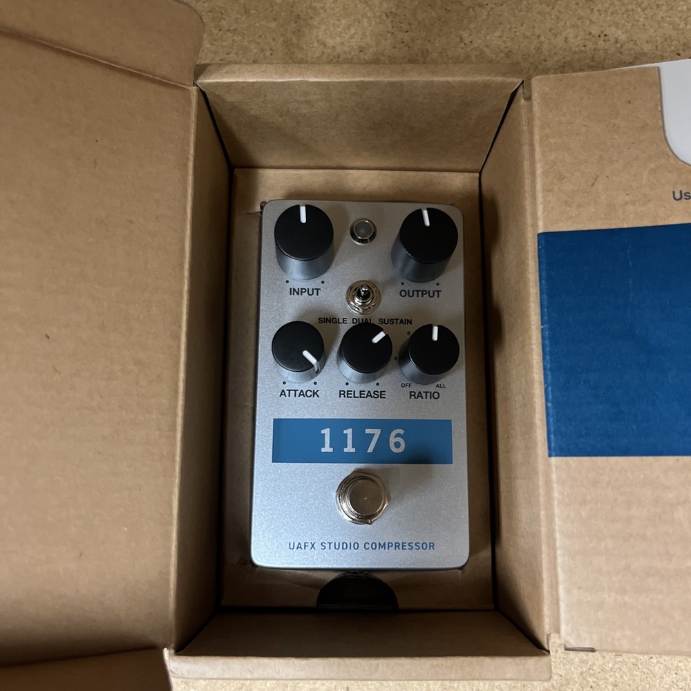 Universal Audio UAFX 1176 Studio Compressor Pedal