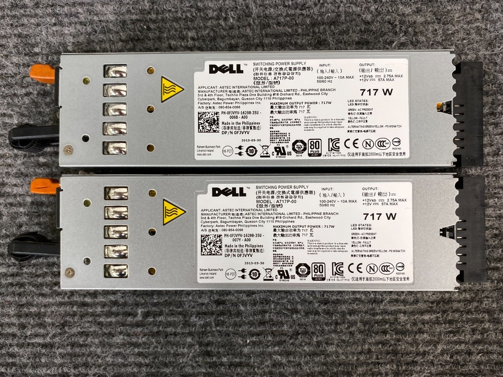 Dell Compellent FS8600 2U Storage Array, No drives, w/ 2x PSU & Cords