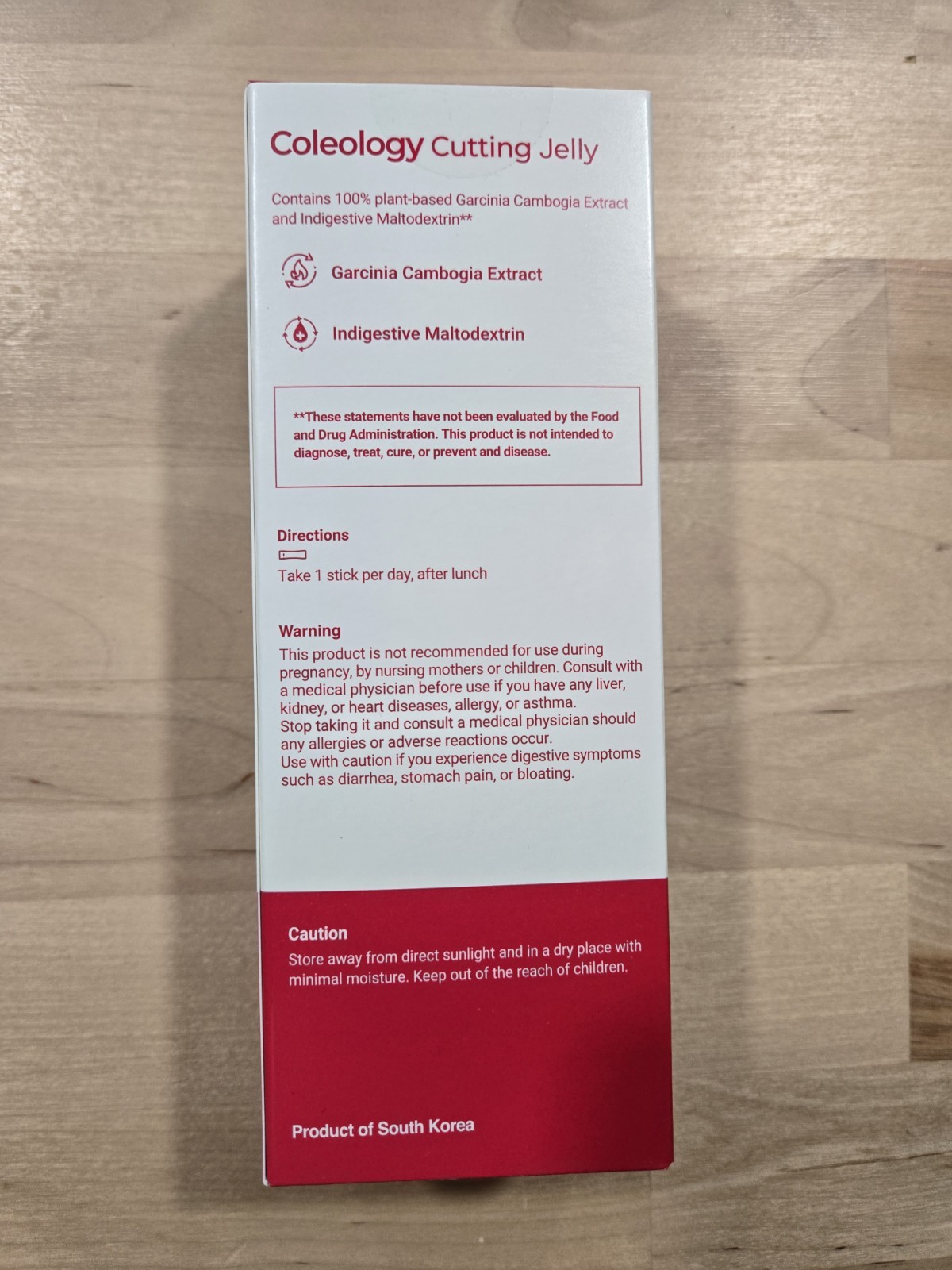 3 Pack FOODOLOGY Coleology Cutting Jelly 25g 10 Sticks Weight Loss Supplements