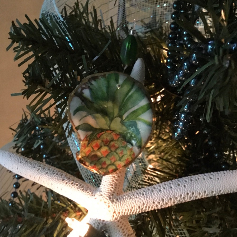 Fresh Pineapple Ornament Garden Collection