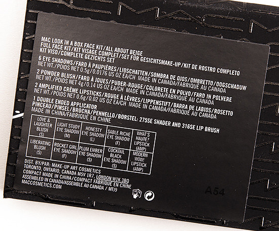 MAC Look In A Box Face Kit: All About BEIGE