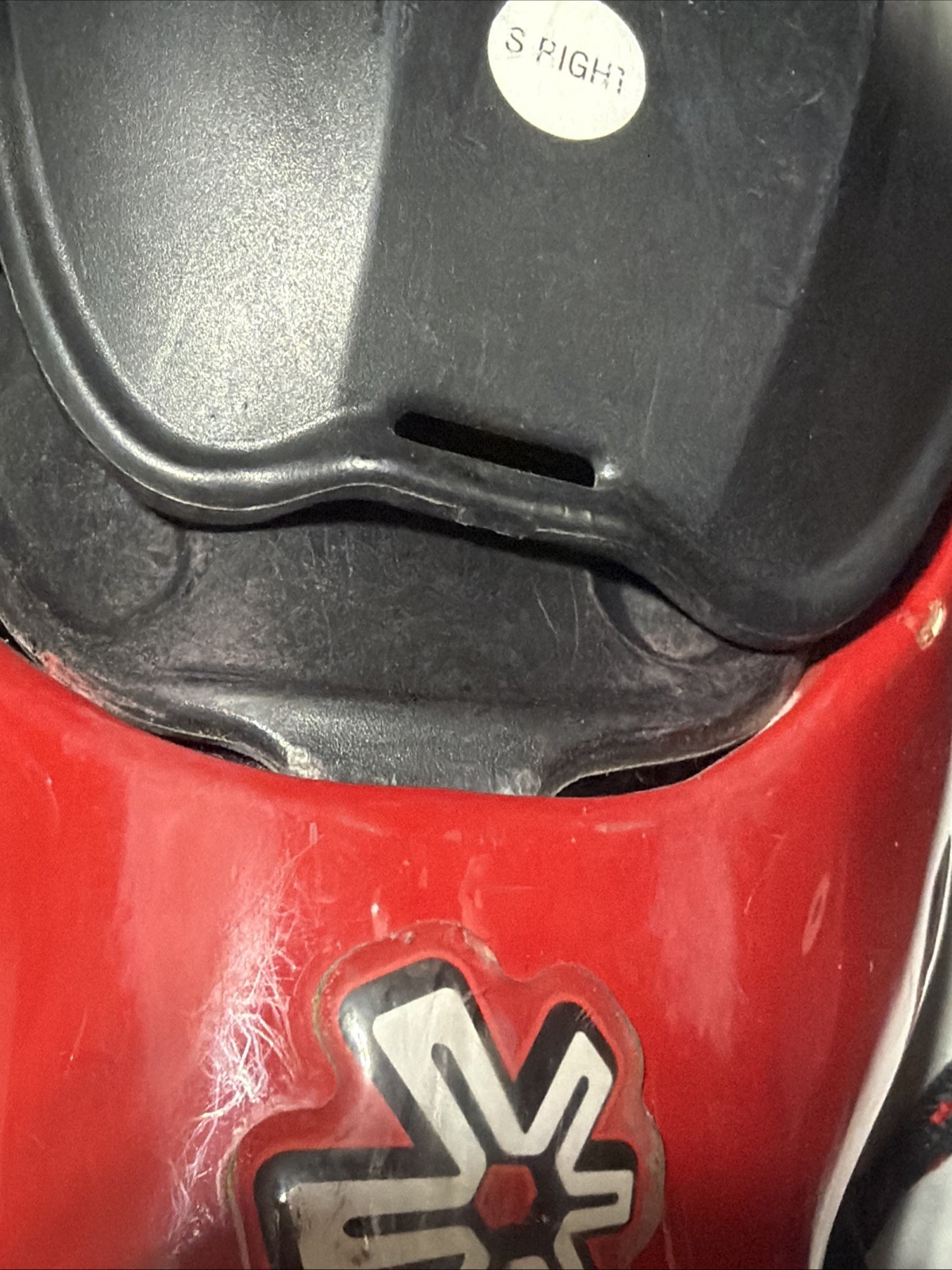 Asterisk Cell Motocross Knee Braces - Pair (Red/Black) - Mens Small Read