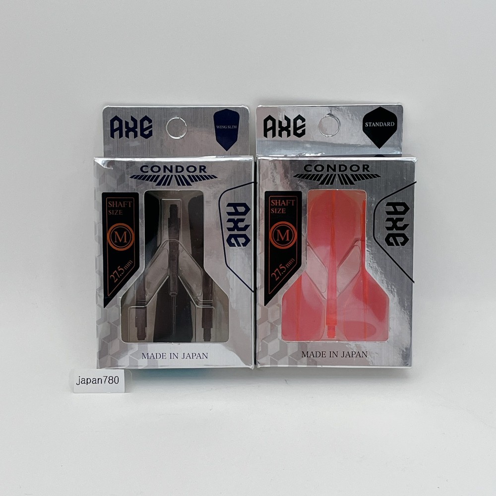 CONDOR AXE WING SLIM M BLACK / NEON PINK STD M Set (E164)