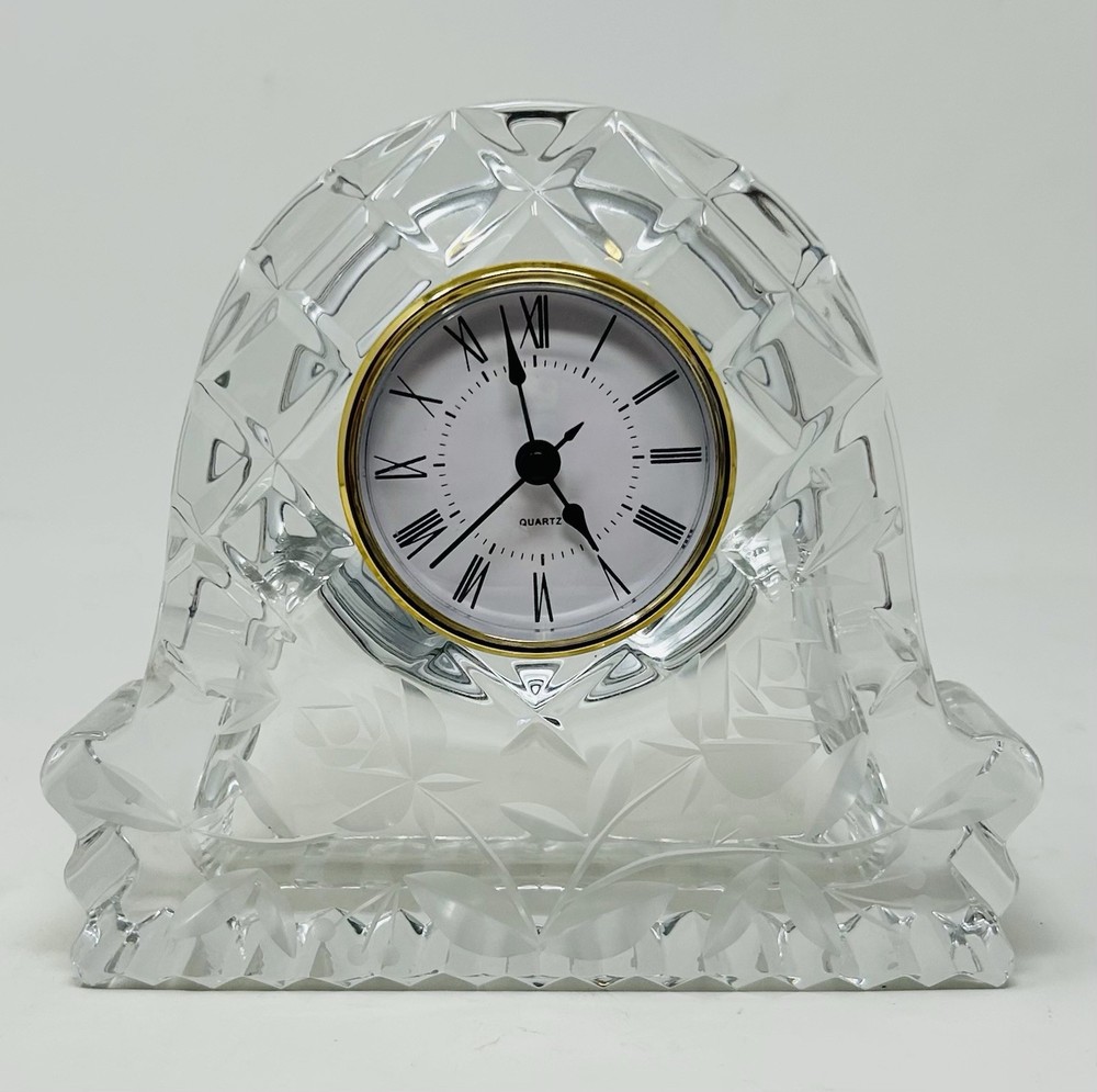 Quartz Crystal Mantel Clock WORKS