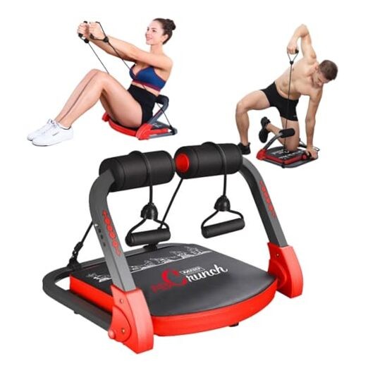 Ab Machine Ab Workout Equipment Sit Up Machine & Exercise Equipment Ab Red
