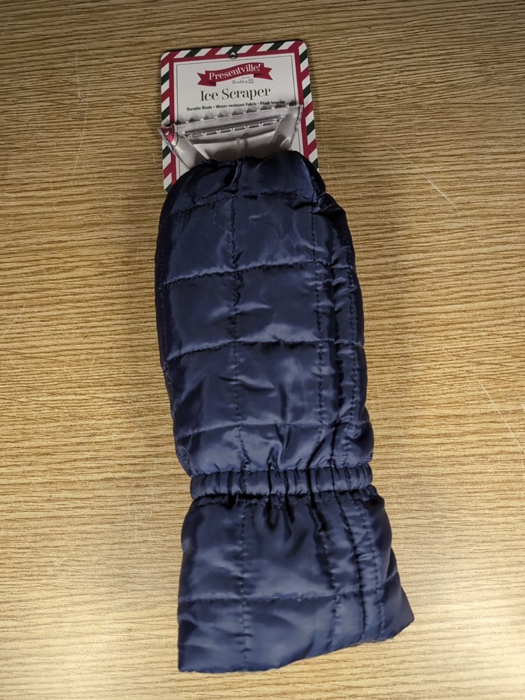 Wembly Presentville Ice Scraper Mitten, Navy Blue