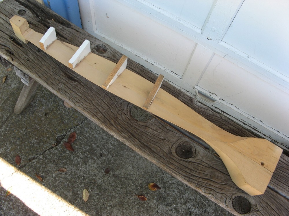 WOOD AIRPLANE PROPELLER  MASTER PATTERN-one blade for 6ft -Prototype Forming Jig