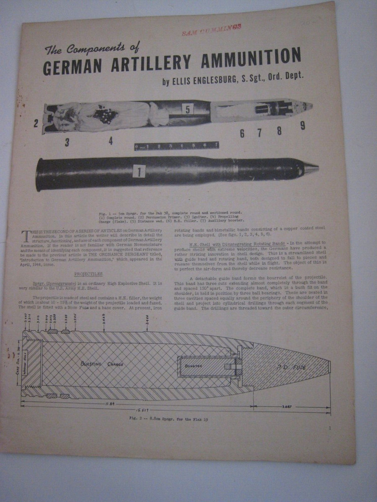 Original WWII Document , BULLETIN, INSTRUCTIONS  # 02