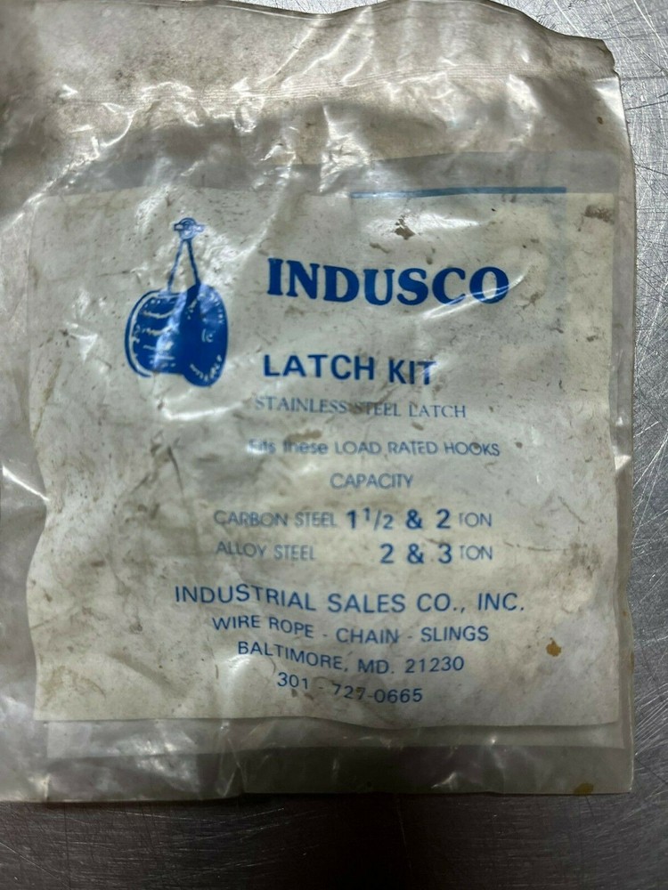 Indusco Stainless Steel HOOK LATCH KIT