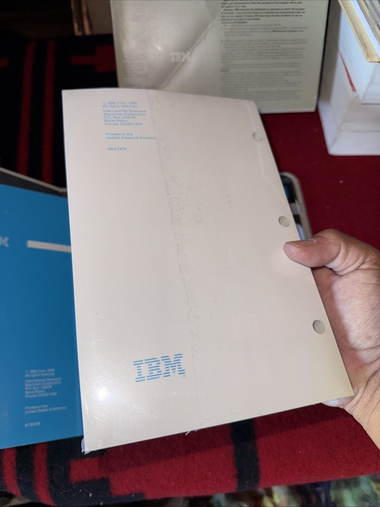 IBM Disk Operating System DOS Version 3.20 5.25" with Software & References