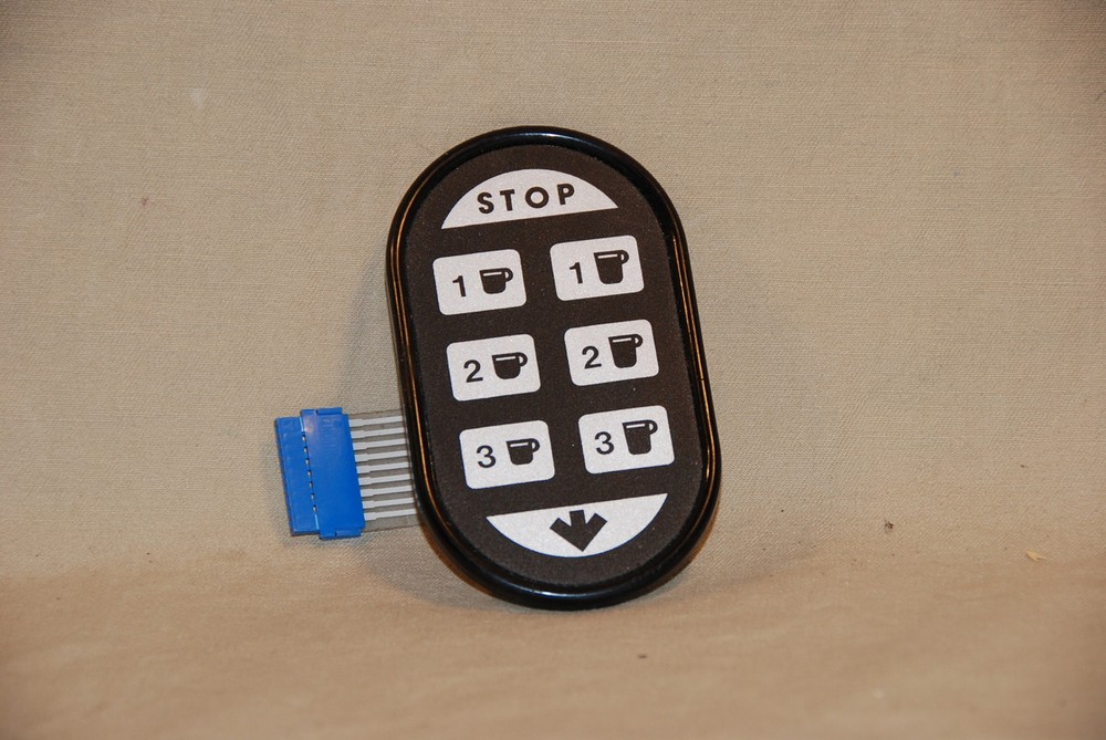 Push Button Panel Express Black Used with Espresso Machines
