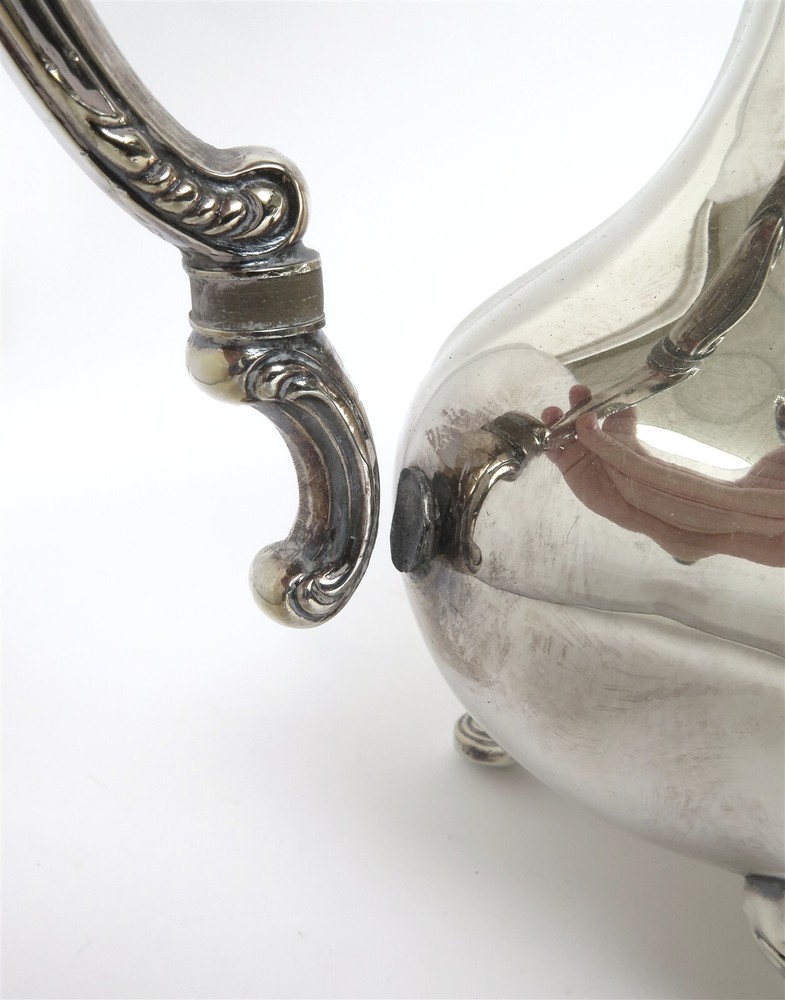 Towle Grand Duchess SilverPlate Tea Set 5pc Coffee Teapot Creamer Sugar & Tray