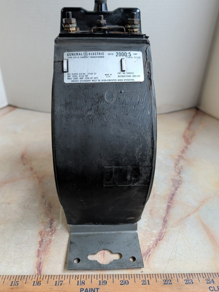 GENERAL ELECTRIC JCP-0 CURRENT TRANSFORMER 699X33 2000:5