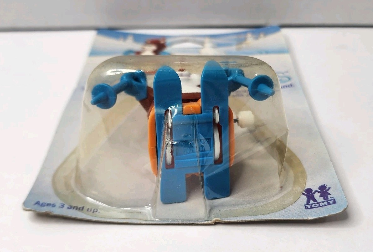 Vtg. 1981 Tomy Snow Funnies - Skiing Funny Bear Wind Up Toy - NIP [Read Desc.]