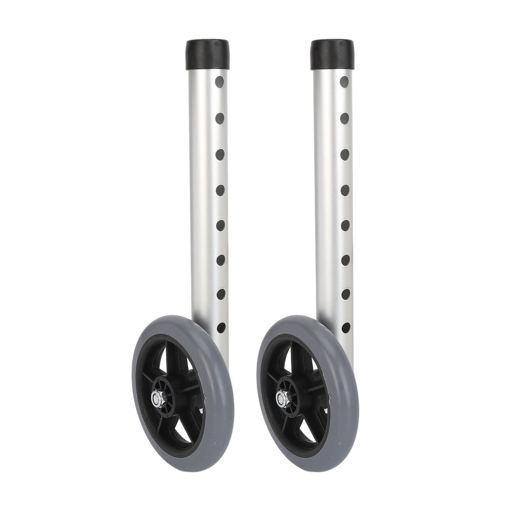 2Pcs Adjustable Walker Wheels For Elderly Mobility Aid Accessories