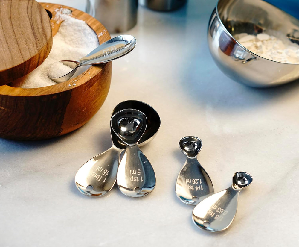 Endurance Kitchen Collection Measuring Tools, Dishwasher Safe, Teardrop, 5 Piece
